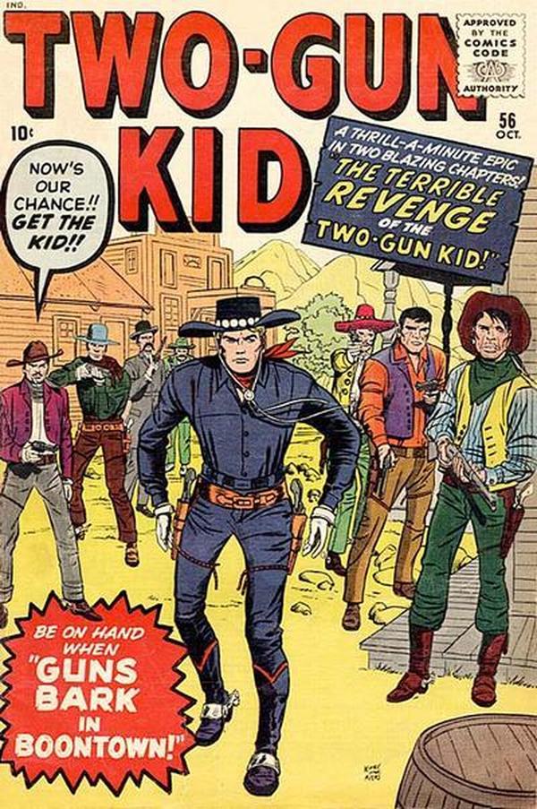 Two Gun Kid #56 cover