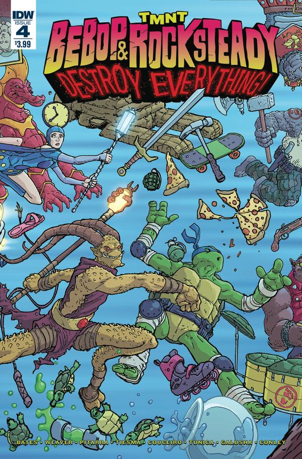 Teenage Mutant Ninja Turtles: Bebop & Rocksteady Destroy Everything #4