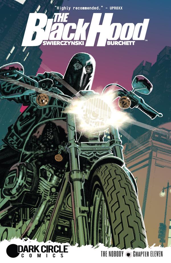 The Black Hood #11 cover