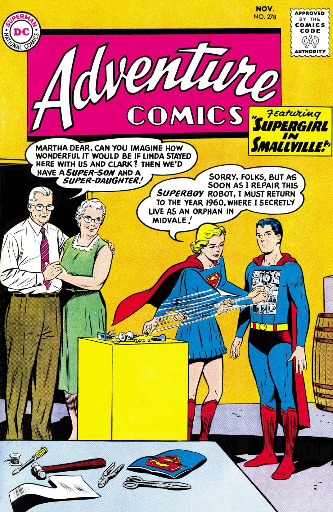 Adventure Comics #278 cover
