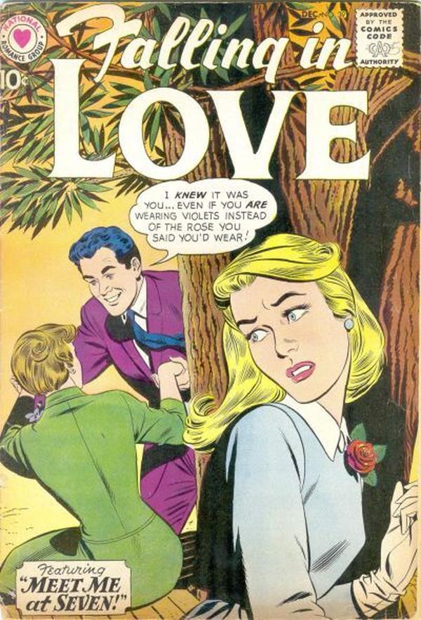 Falling in Love #39 cover