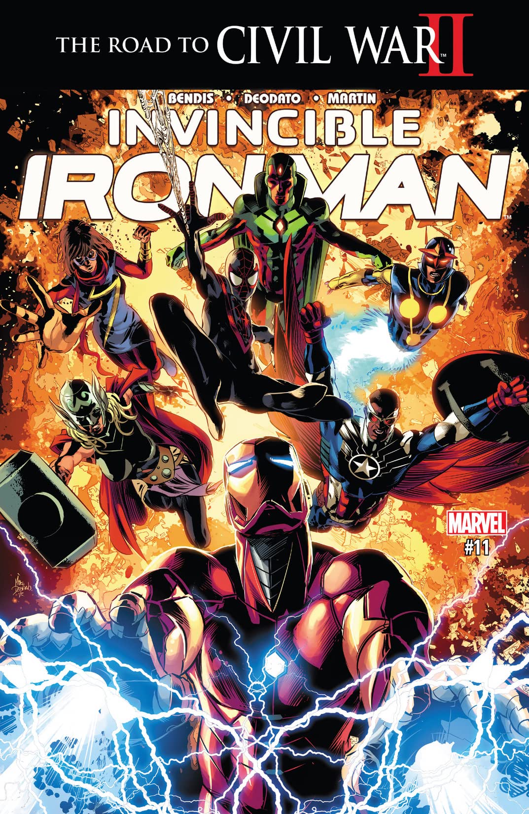 Invincible Iron Man #11 cover