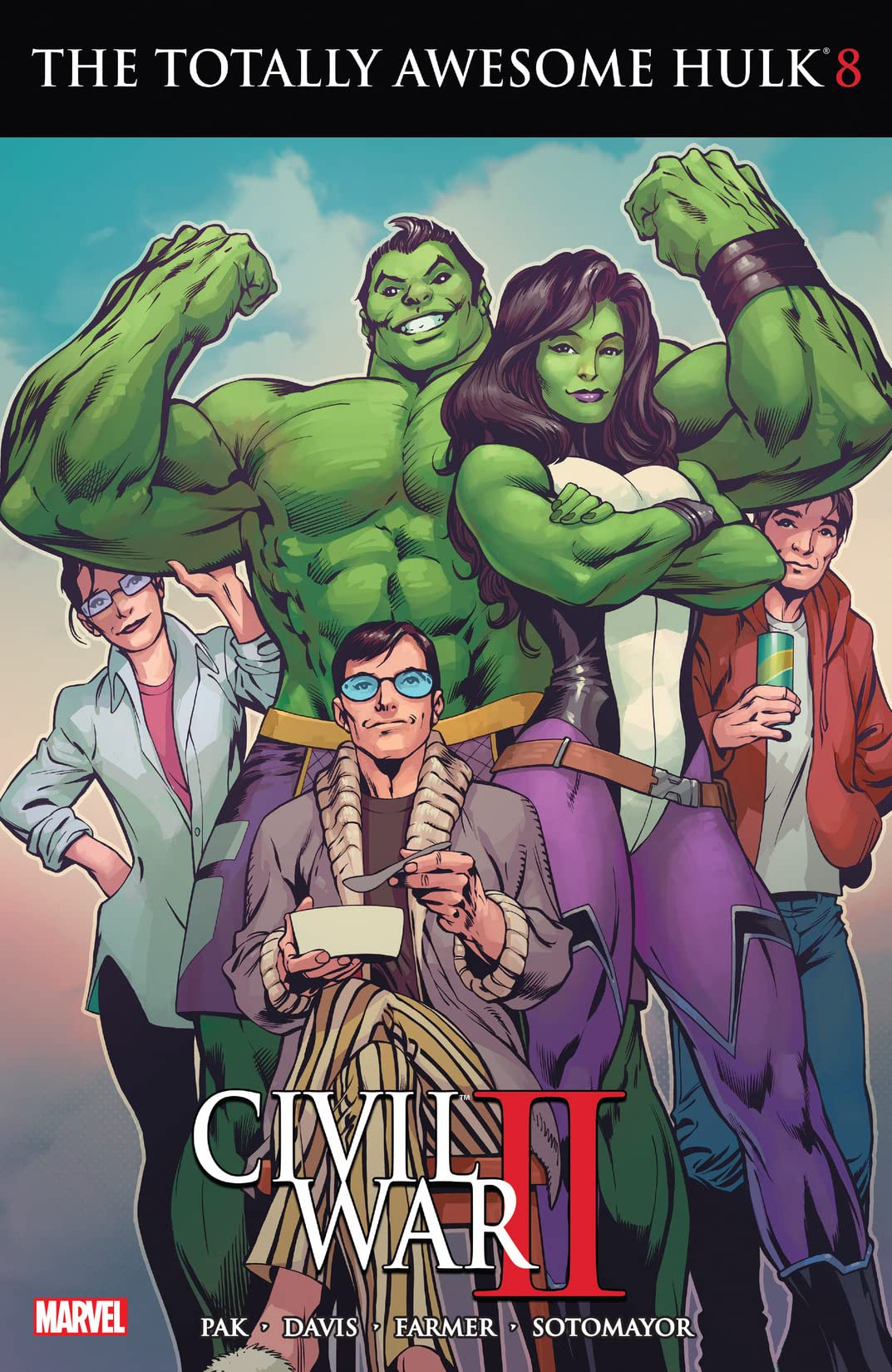 Totally Awesome Hulk #8 cover
