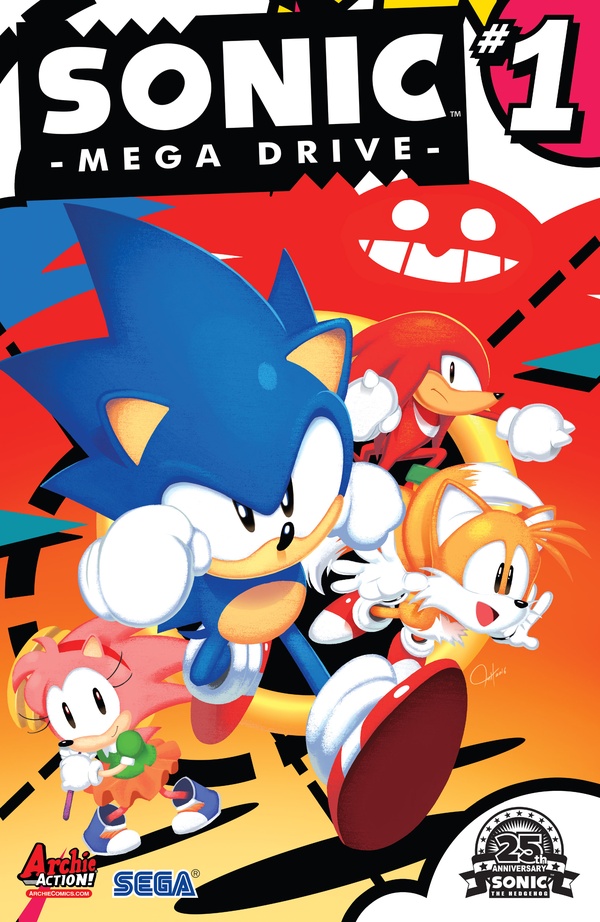 Sonic Mega Drive #[nn] cover