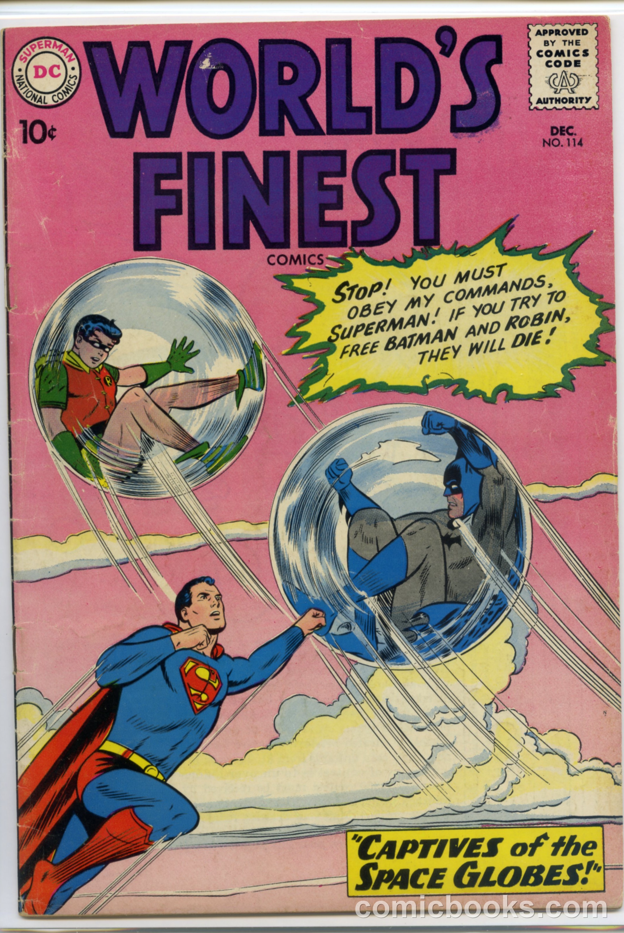 World's Finest Comics #114 cover