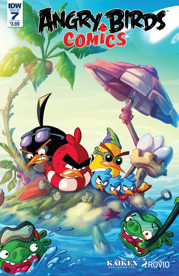 Angry Birds Comics #7 cover
