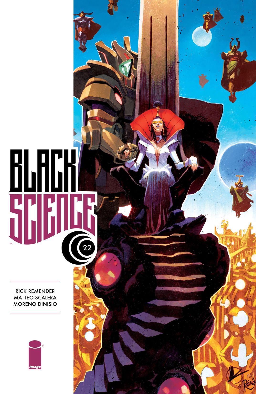 Black Science #22 cover