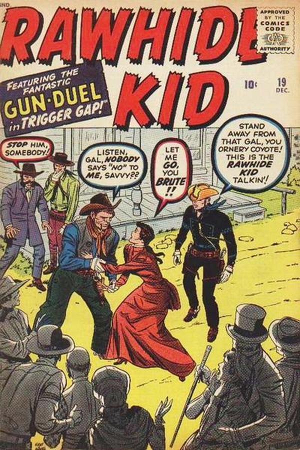 The Rawhide Kid #19 cover