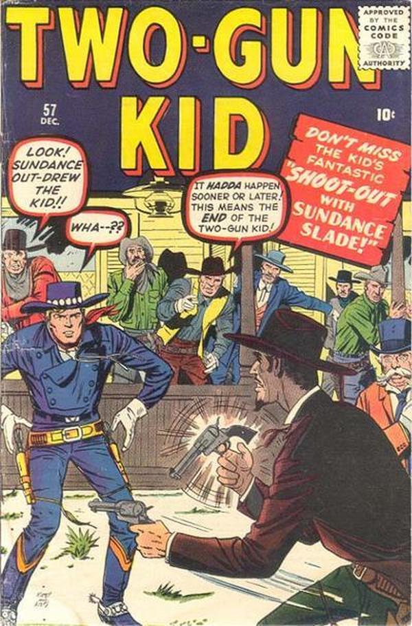 Two Gun Kid #57 cover