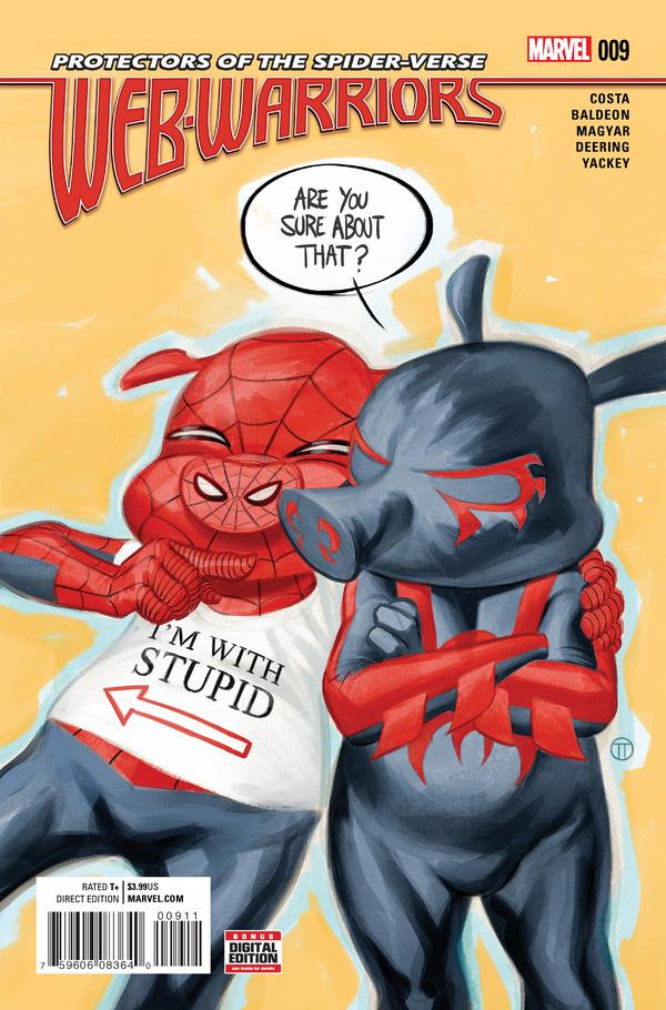 Web Warriors #9 cover