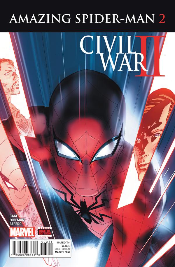 Civil War II: Amazing Spider-Man #2 cover
