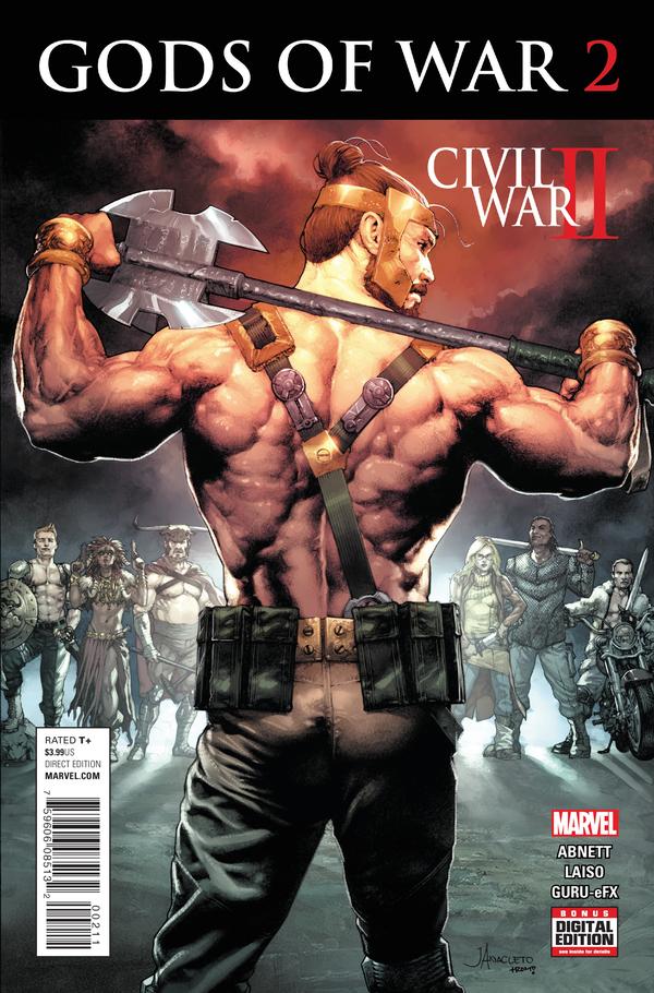 Civil War II: Gods of War #2 cover