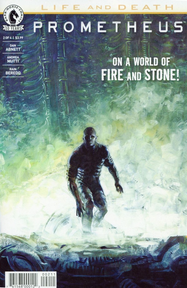 Prometheus: Life and Death #2 cover
