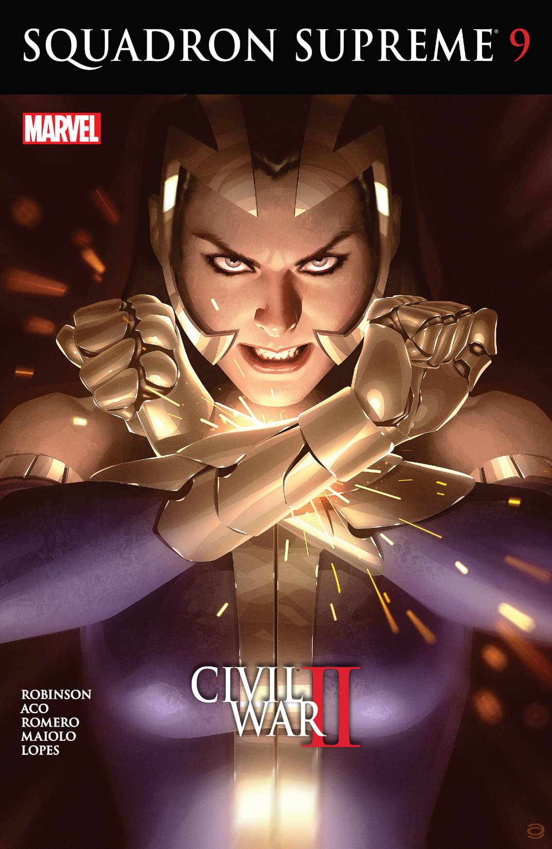 Squadron Supreme #9 cover