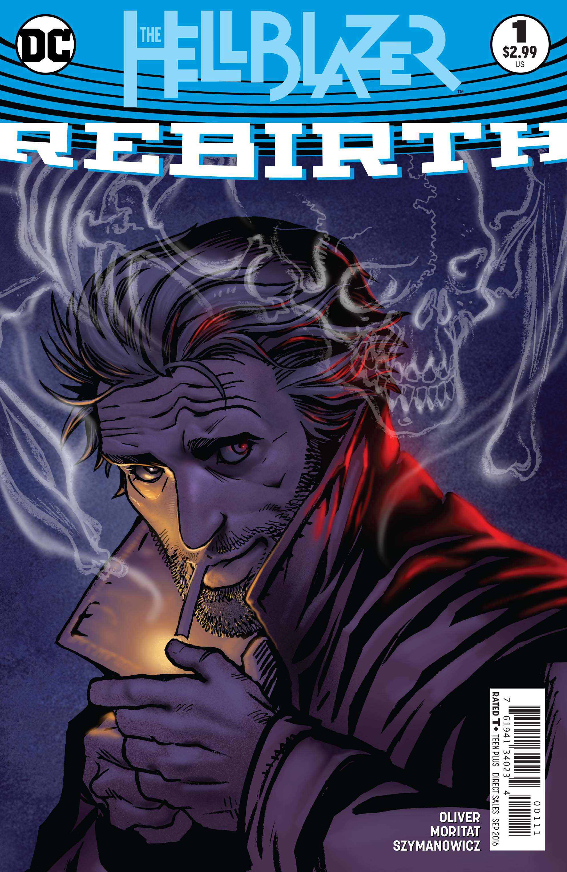 The Hellblazer: Rebirth #1 cover