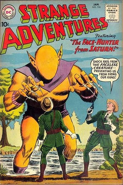 Strange Adventures #124 cover