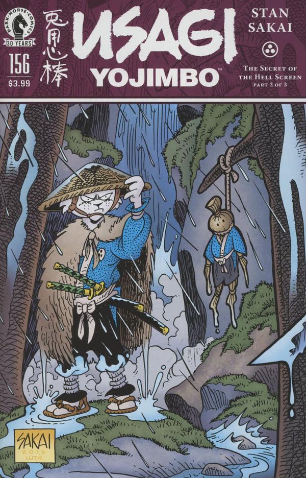 Usagi Yojimbo #156 cover