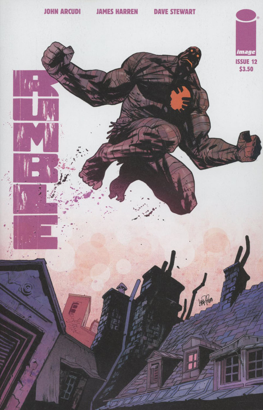 Rumble #12 cover