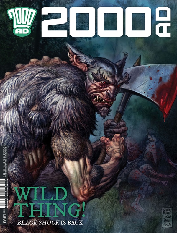 2000 AD #1983 cover