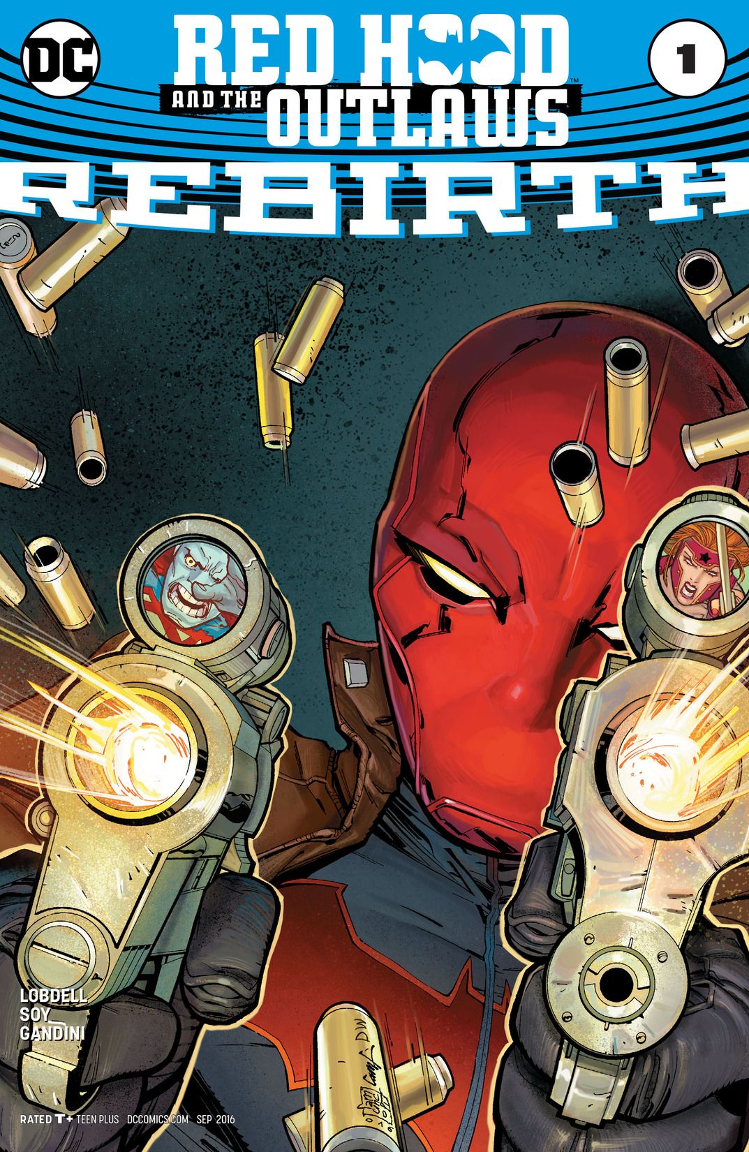 Red Hood and the Outlaws: Rebirth #1 cover