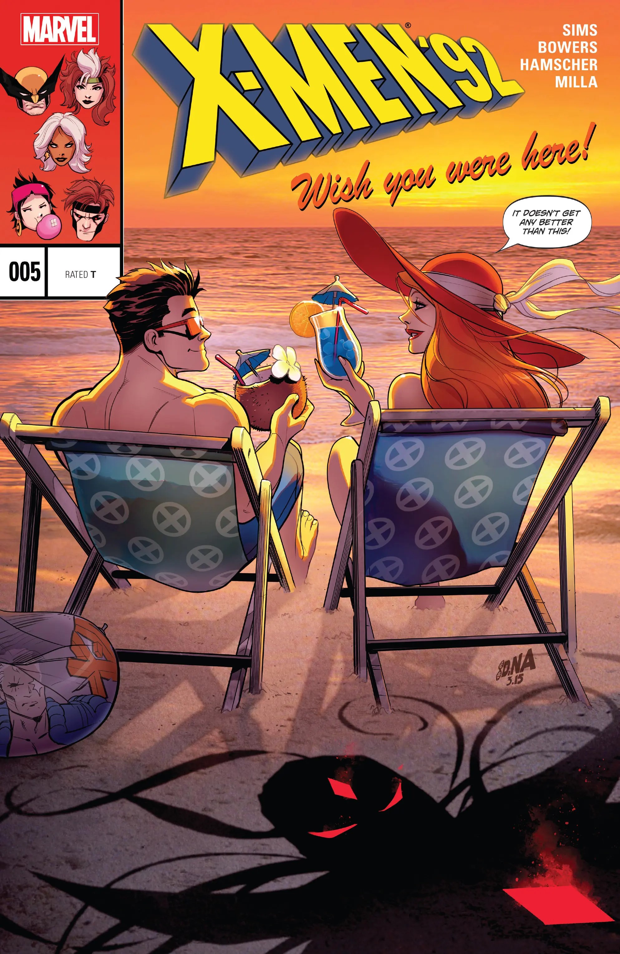 X-Men '92 #5 cover