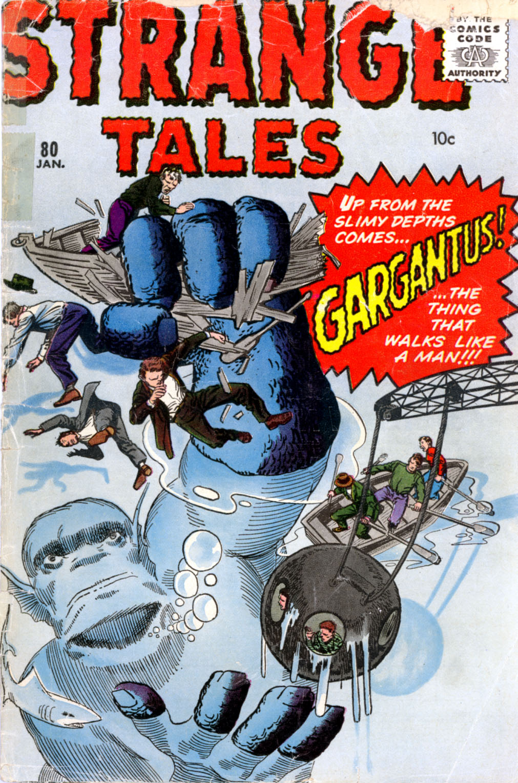 Strange Tales #80 cover