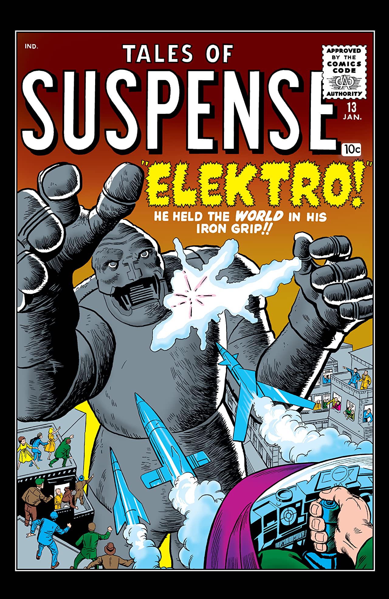 Tales of Suspense #13 cover