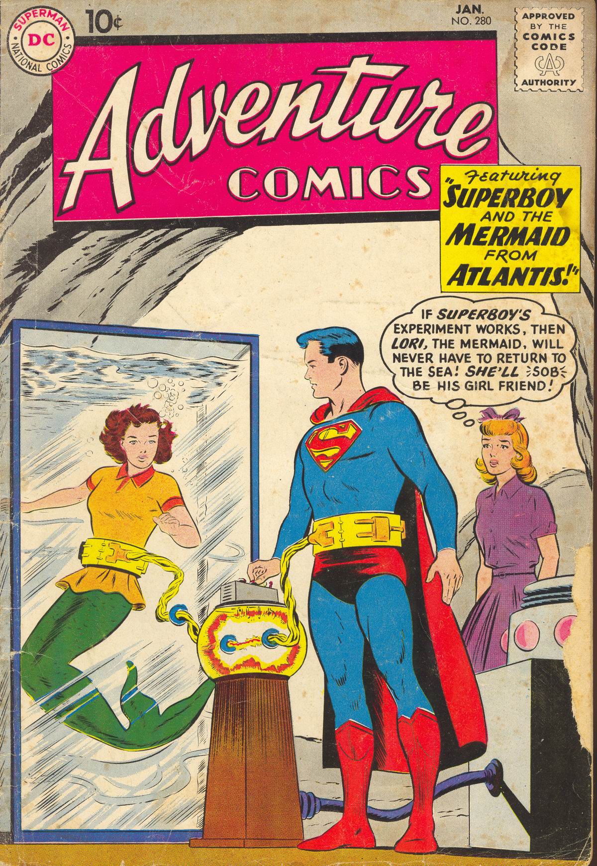Adventure Comics #280 cover