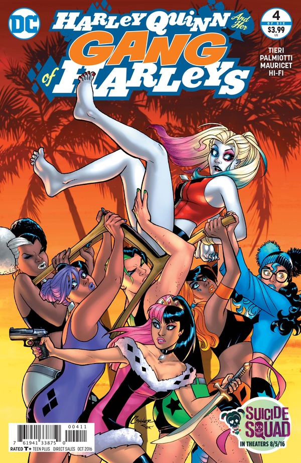 Harley Quinn & Her Gang of Harleys #4 cover