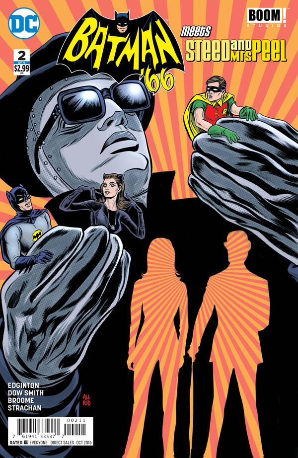 Batman '66 Meets Steed and Mrs. Peel #2 cover