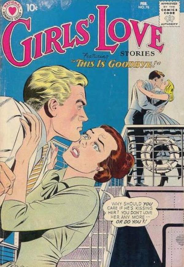 Girls' Love Stories #76 cover