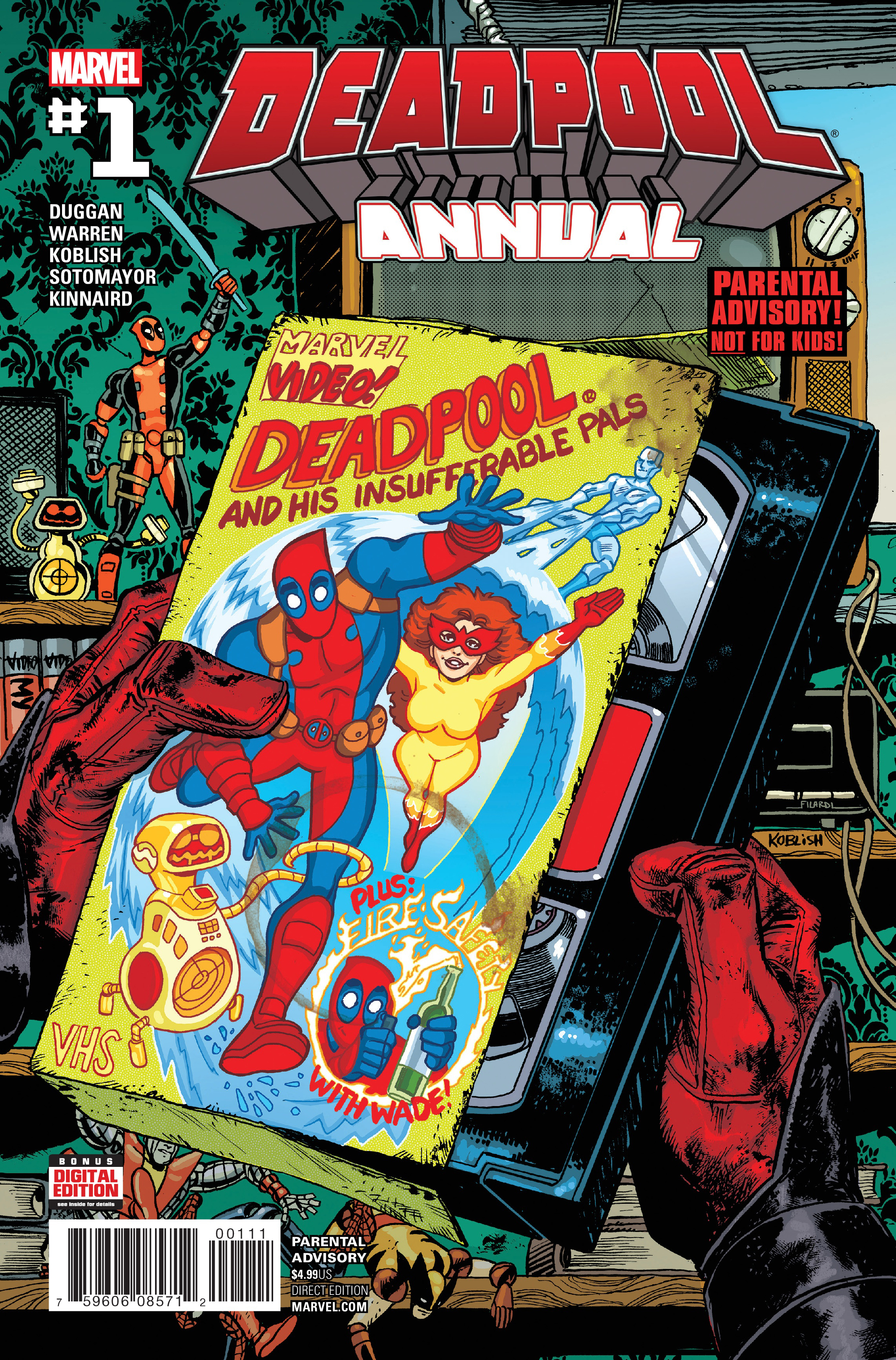 Deadpool Annual #1 cover