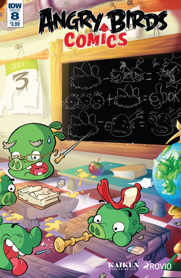 Angry Birds Comics #8 cover