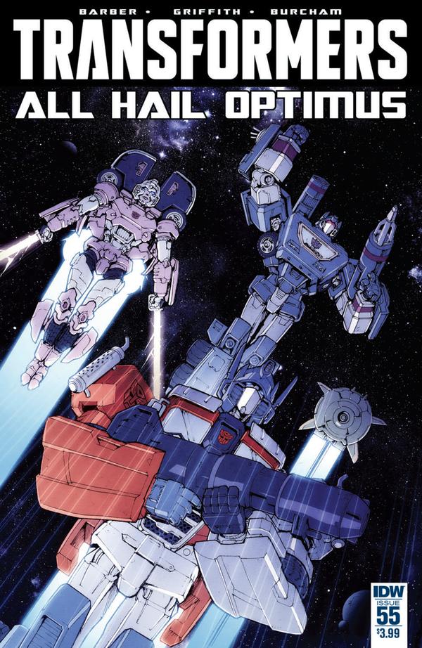 The Transformers #55 cover