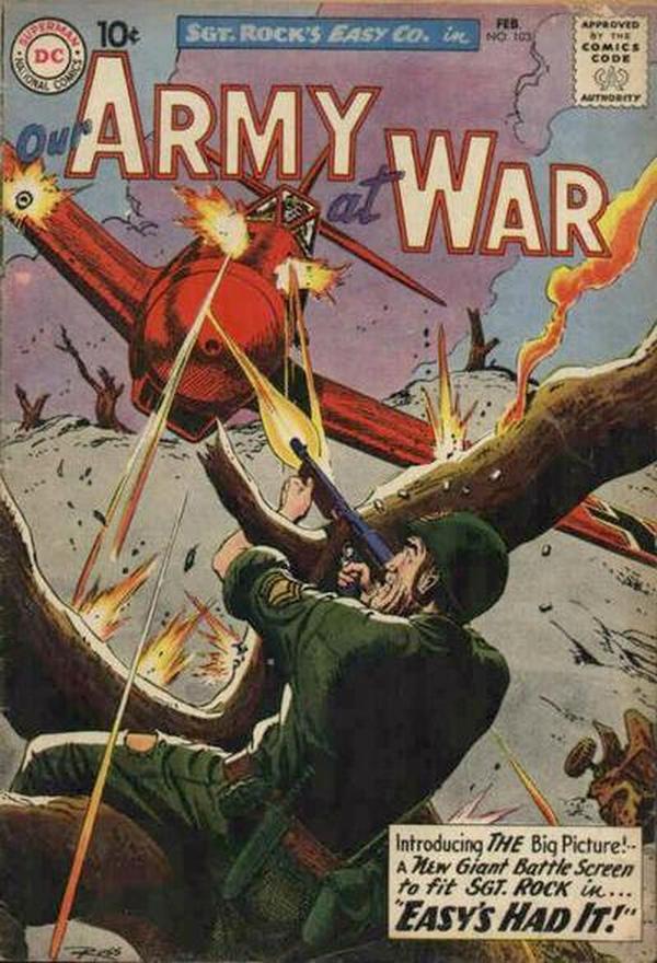 Our Army at War #103 cover
