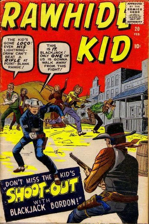 The Rawhide Kid #20 cover