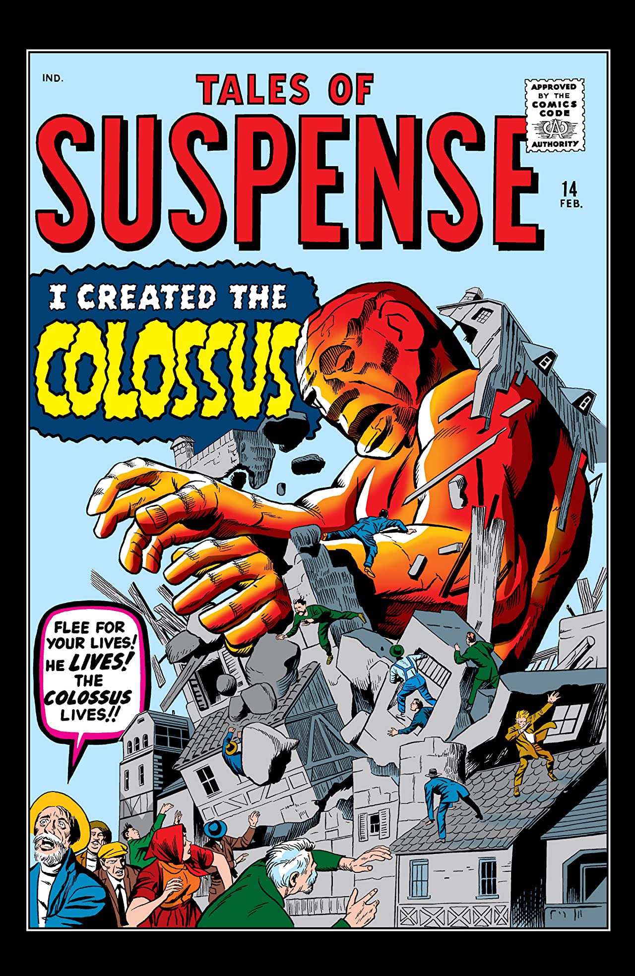 Tales of Suspense #14 cover