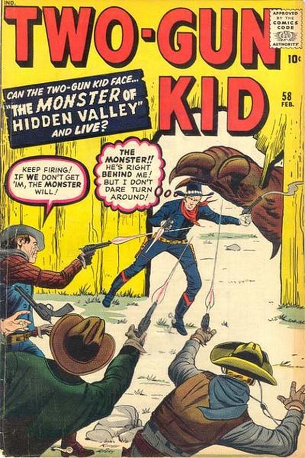 Two Gun Kid #58 cover