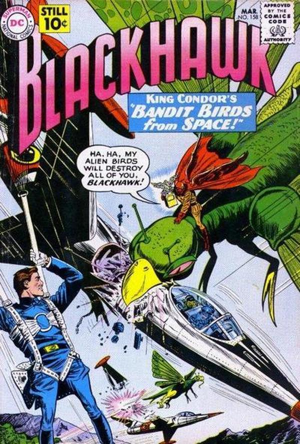 Blackhawk #158 cover
