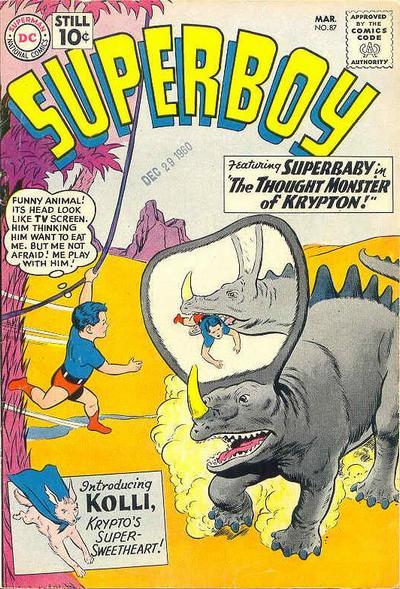 Superboy #87 cover