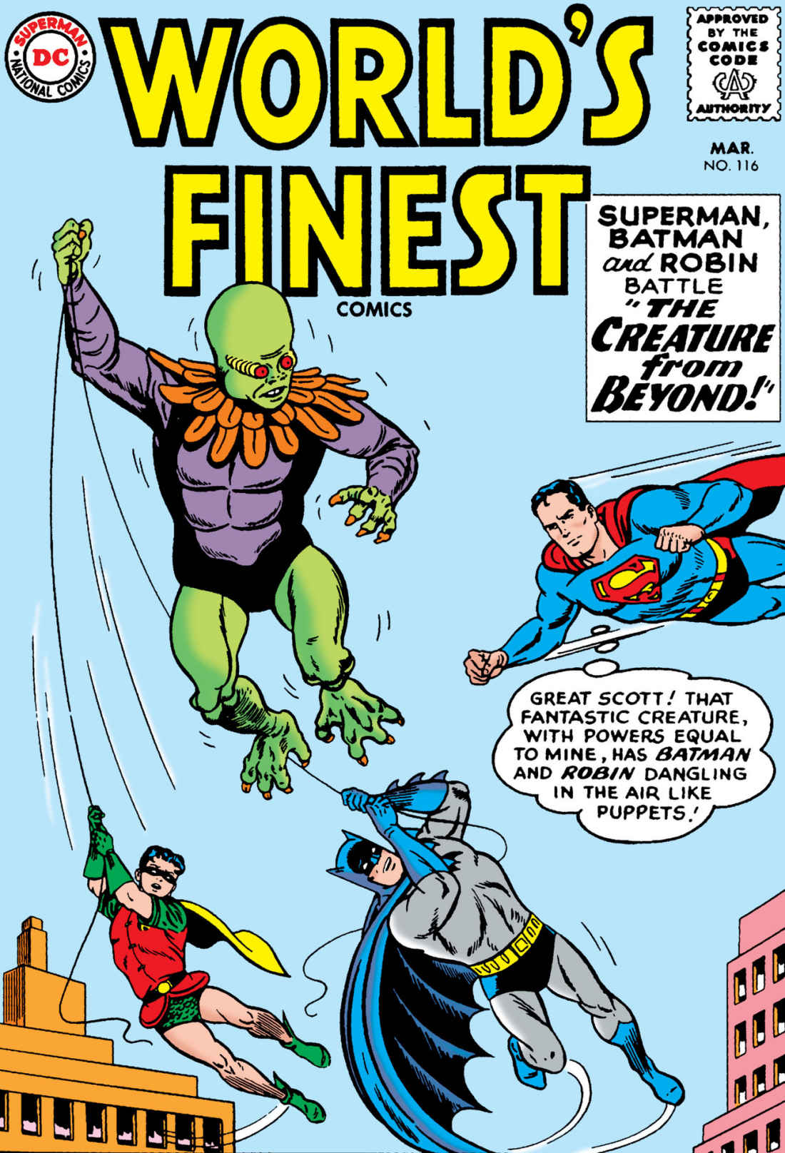 World's Finest Comics #116 cover