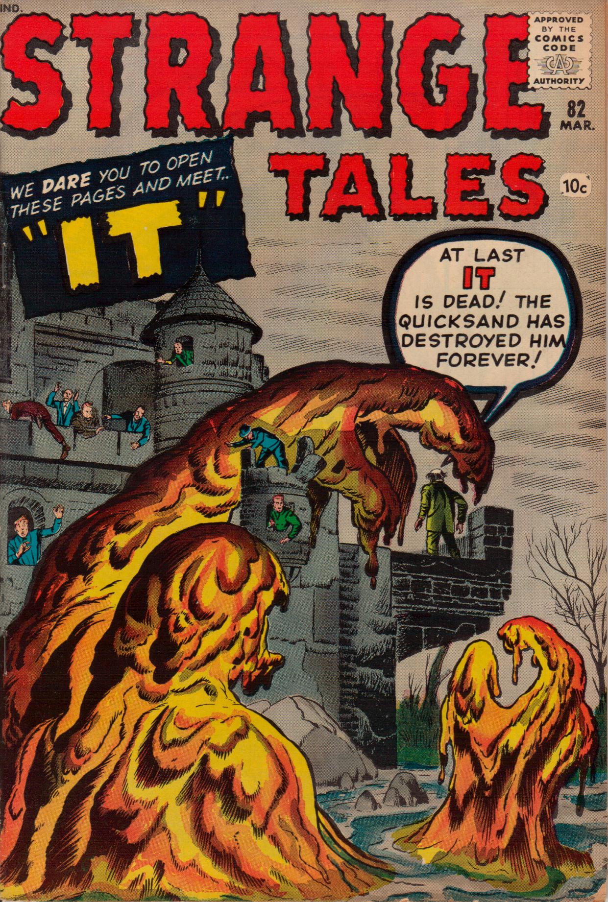Strange Tales #82 cover