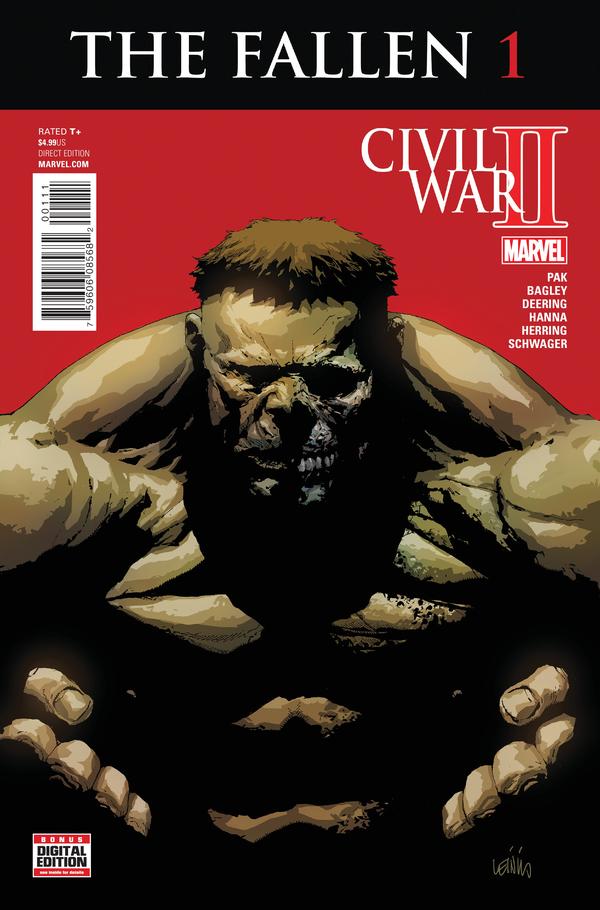 The Fallen #1 cover