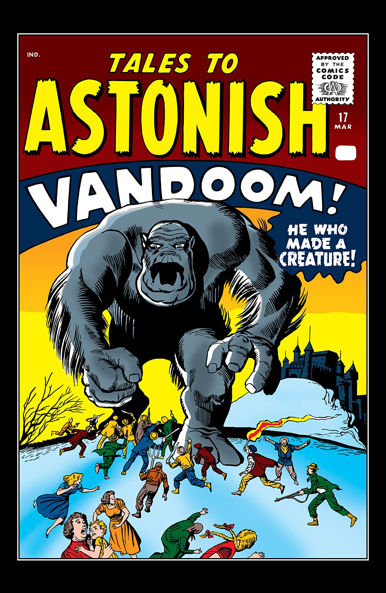 Tales to Astonish #17 cover