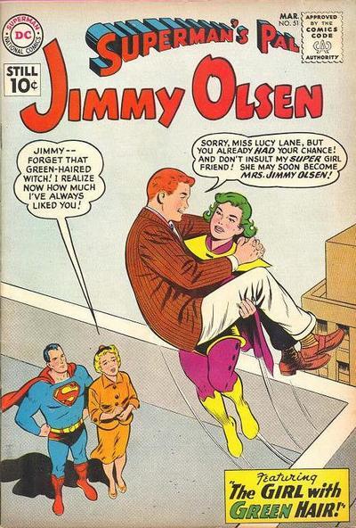 Superman's Pal, Jimmy Olsen #51 cover