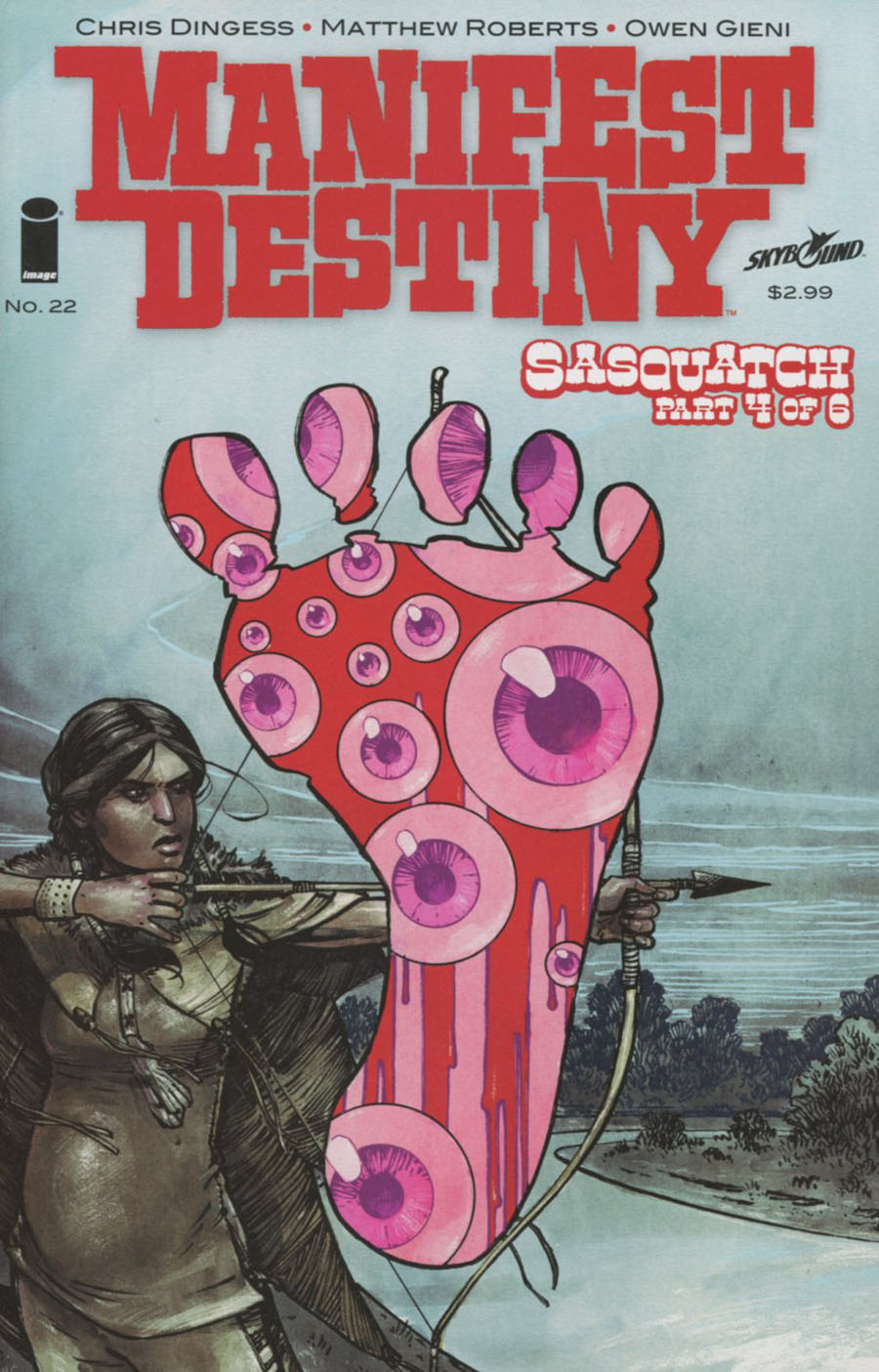 Manifest Destiny #22 cover