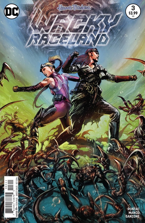 Wacky Raceland #3 cover