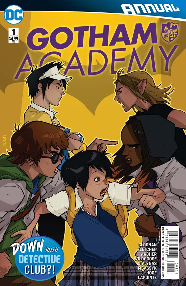 Gotham Academy Annual #1 cover