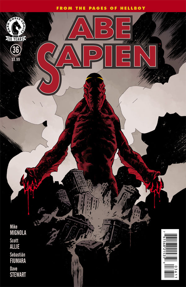 Abe Sapien #36 cover