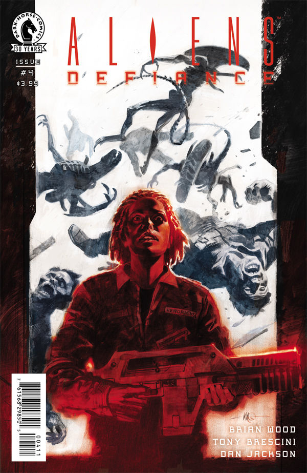 Aliens: Defiance #4 cover